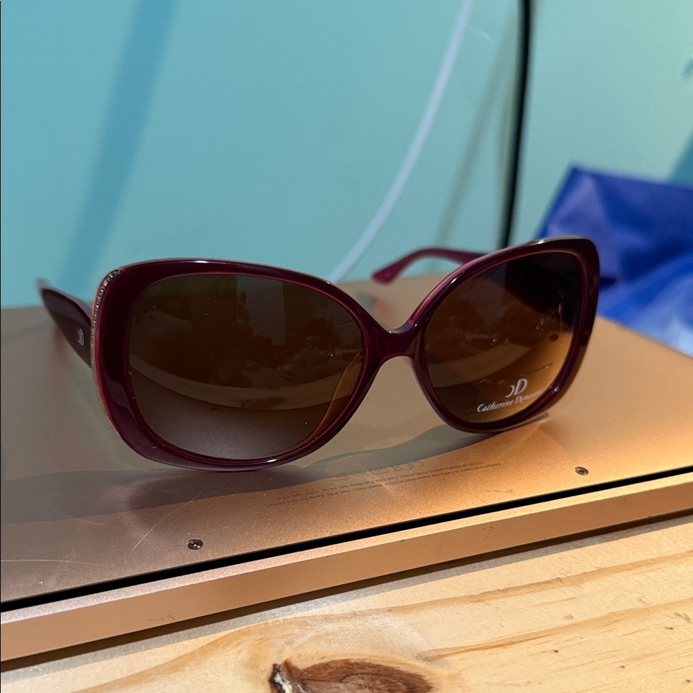 Catherine Deneuve Sunglasses Oversized frame
